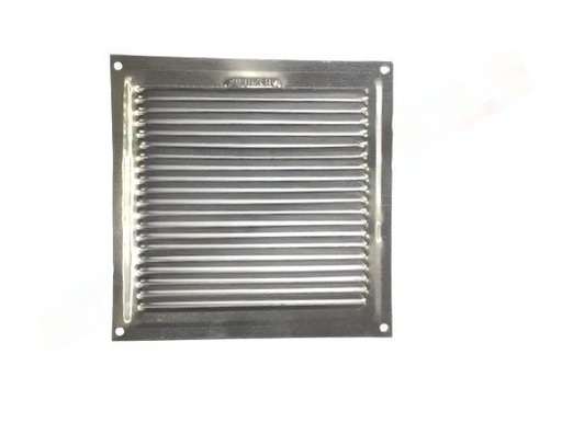 [DAKO-P01] Rejilla aluminio plata 