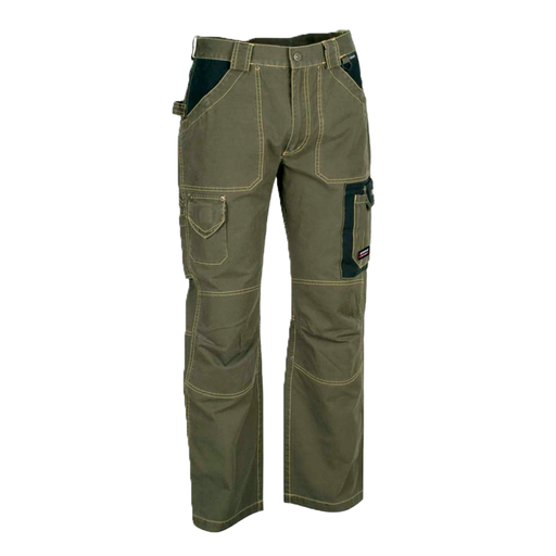 [COFRA-P172] Pantalón Dublín Fango/Negro