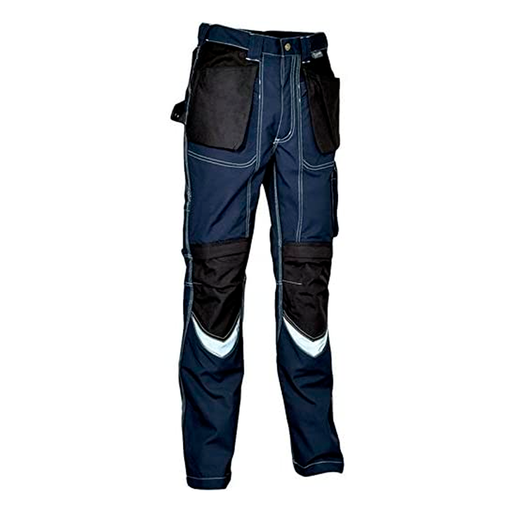 [COFRA-P112] Pantalón Eindhoven Azul Marino/Negro