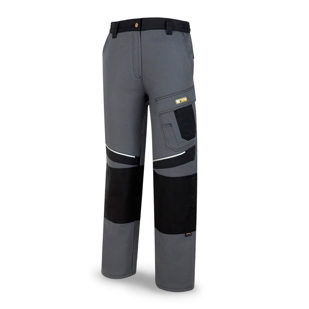 Pantalón  canvas gris/negro T-50/52
