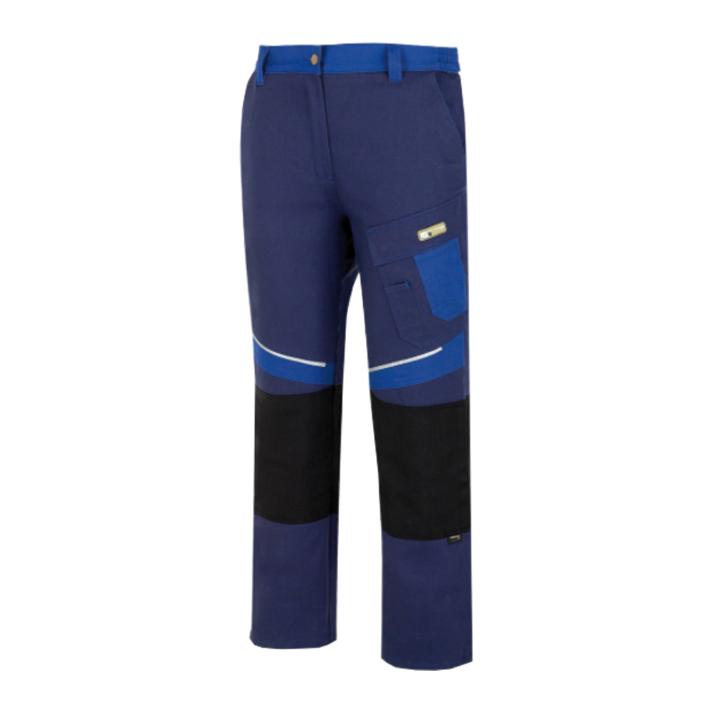 Pantalón Canvas Azul Marino / Azulina T. 38/40