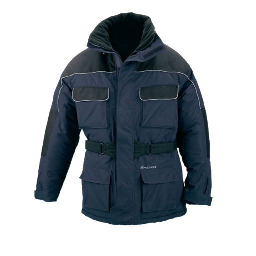 [288-PNA] Parka Azul Marino / Negro  Ref: 288-PNA Talla L