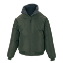 Cazadora náutica con forro polar verde  Ref: 288-CPV