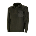 Jersey Cuello Cremallera Verde Ref: 1288-JCV