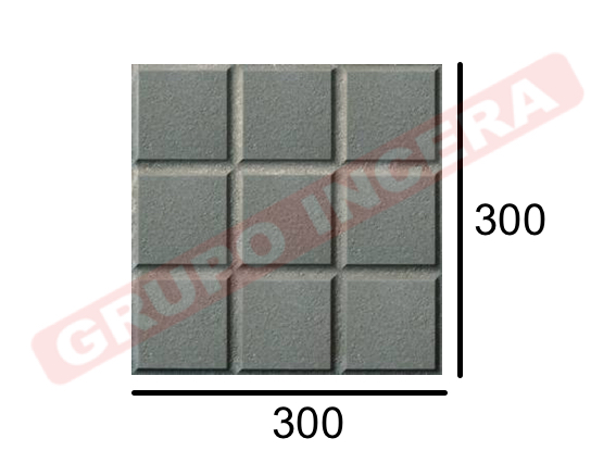 Pz Baldosa 9 Tacos 30x30 Ref.309