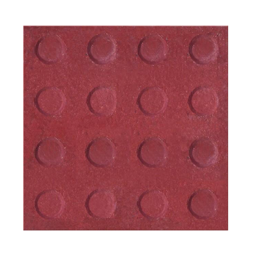 [TER-95] Pz Baldosa 16 Botones Roja 20x20 Ref. 16-C 