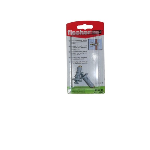 [FISCHER-22] Taco con tornillo SB TK 8/4 Ref. 14879