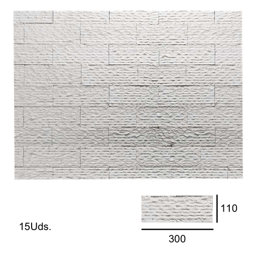 [VERNI-134] Caja Cebra Crudo 2x11x30 (+/- 0,5 m2)