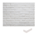 Caja Esquina Saliente Oxford Blanco 2,5x5,5x12x24 (+/- 1 ml)