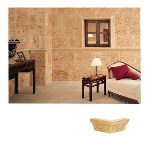 [VERNI-90] Esquina Saliente Moldura Salamanca 8x14x30