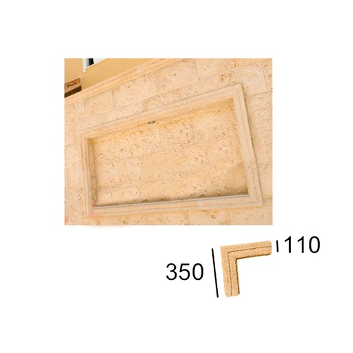 [VERNI-105] Ángulo Moldura Marés 6x11x35x35