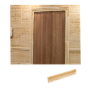 Moldura Travertino Arenado 4x12x70