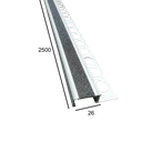 Peldaño Aluminio Plata Mate 2,5 mt Ref: 243A-PM