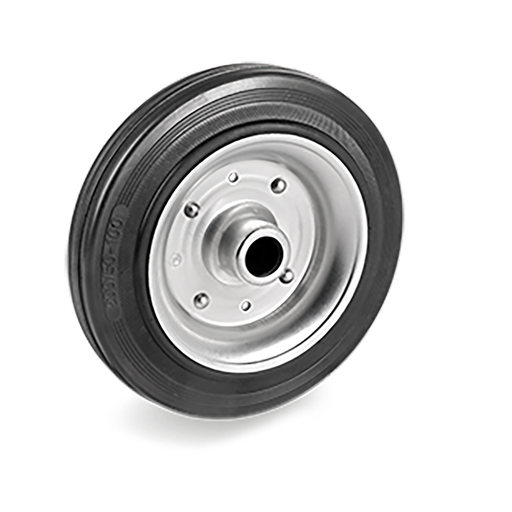 [RUE-P66] Rueda de Goma Negra Estandar Serie 53