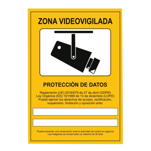 [COFAN-392] Señal adhesiva 297*210 mm Ref. VV02AD297210