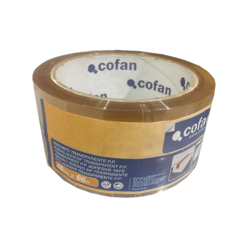 [COFAN-405] Precinto Transparente 48 mm x 66 mt  Ref: 10390004
