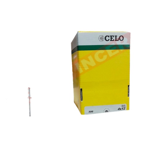 [CELO-P86] Caja de Remaches con Cabeza Alomada DIN 4 mm