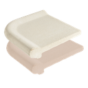 Ángulo inverso Javea 4,5x50x50 cm