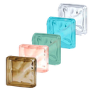 Terminal Curvo Ondulado Transparente 190x190x80 mm