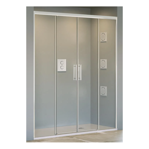 [ECO-P031] Frontal para Ducha Koror 1950 mm Perfil Blanco