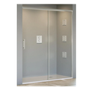 Frontal para Ducha Tuvalu 1950 mm Perfil Plata Mate