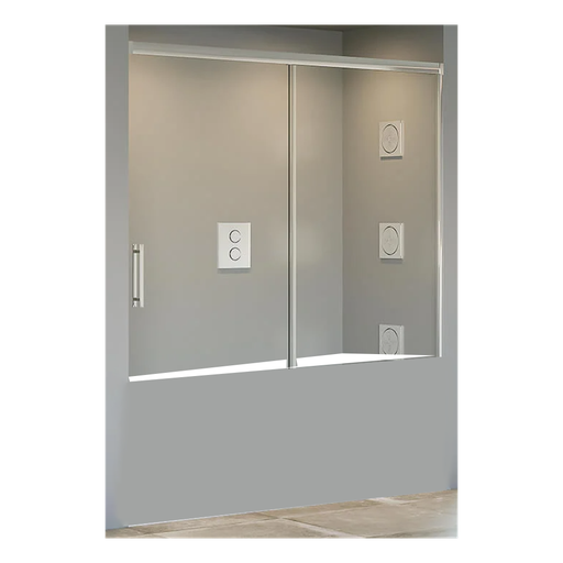 [ECO-P030] Frontal para Bañera Tuvalu 1500 mm Perfil Plata Mate