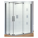 Angular para Ducha Eos 40 1950 mm Perfil Negro Mate