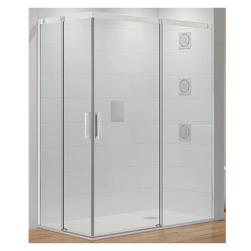 [ECO-P007] Angular para Ducha Hydra 1950 mm Perfil Blanco