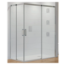 Angular para Ducha Hydra 1950 mm Perfil Plata Mate