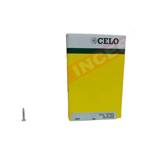 [CELO-P131] Caja de Punta de Broca Alomada DIN 7504N 3,5 mm