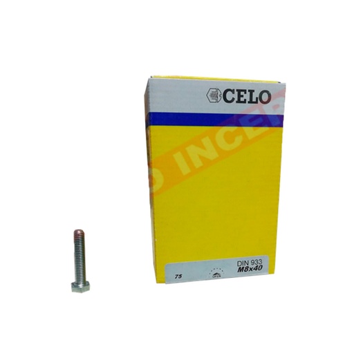 [CELO-P278] Caja de Tornillo Hexagonal Cincado de Rosca Métrica DIN 