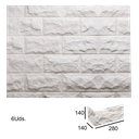Caja Esquina Pirineos Blanco 1x14x14x28