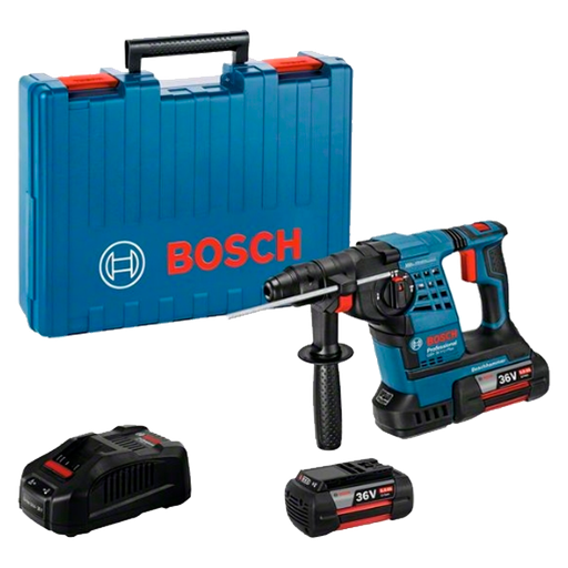 [BOSCH-37] Martillo Perforador a Batería Biturbo con SDS MAX GBH 18V-36C Ref: 0611 915 002