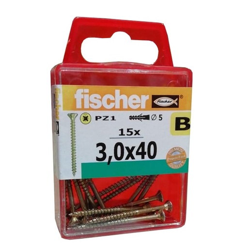 [FISCHER-P125] Caja de Tornillo FPF-SZ YZP YZP BB1