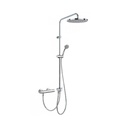 Conjunto Termostático de Ducha Flat-Tres Cromado Ref.20438501