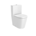 Inodoro Completo Inspira Round Adosado a Pared 645 mm
