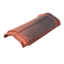 Cumbrera Teja Mixta Roja Envejecida