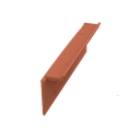 Remate Lateral recto universal izquierdo rojo