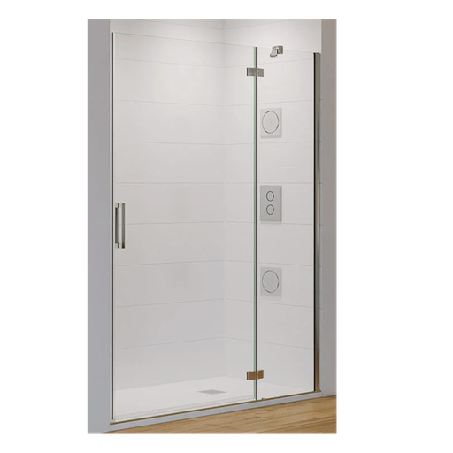 [ECO-233] Frontal Para Ducha S. Helenica Mod. Tau 1620 mm P. Alto Brillo V.Transparente