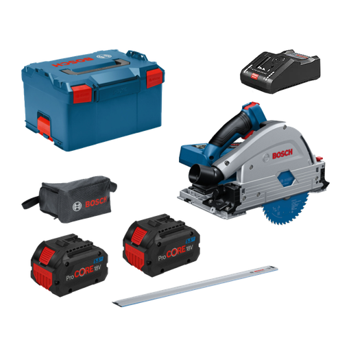 [BOSCH-83] Sierra Circular GKT 18 V + Carril Guia FSN 1600 Ref: 0615990L55