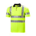 Polo Manga Corta Addvis 360 Amarillo Fosforito Ref.79091