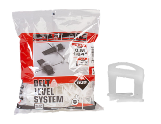 [RUB-612] Bolsa Bridas Delta Level 3-12 mm 0,5 mm (400 uds.) Ref. 03931