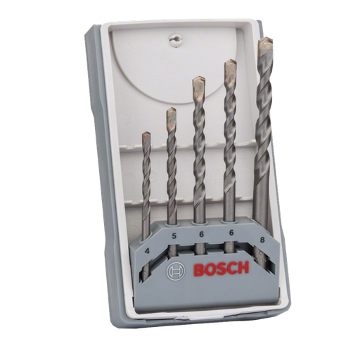 [BOSCH-105] Juego de 5 Brocas Para Hormigón CYL-3