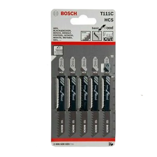 [BOSCH-198] Hoja de Sierra de Calar T111C (5 ud)