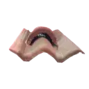 Teja de Ventilación Gredos Granulada Roja