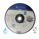 Disco Corte Cóncavo Standar Inox 230*1,9 mm