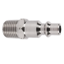 Conector Aire Rosca Macho 1/4"