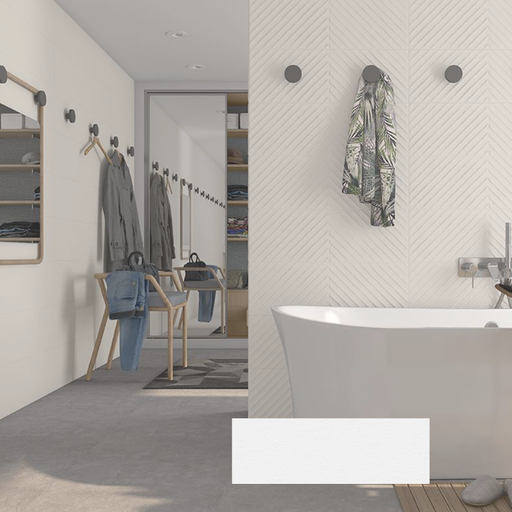 [VIV-73] Caja Omicron Nieve 25x75 ( 1,69 m2)