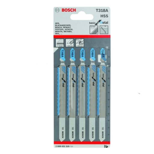 [BOSCH-326] Hoja de Sierra de Calar T318 A (5 ud)