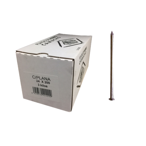 [CAM-P01] Caja Puntas de Hierro Camacho Cabeza Plana